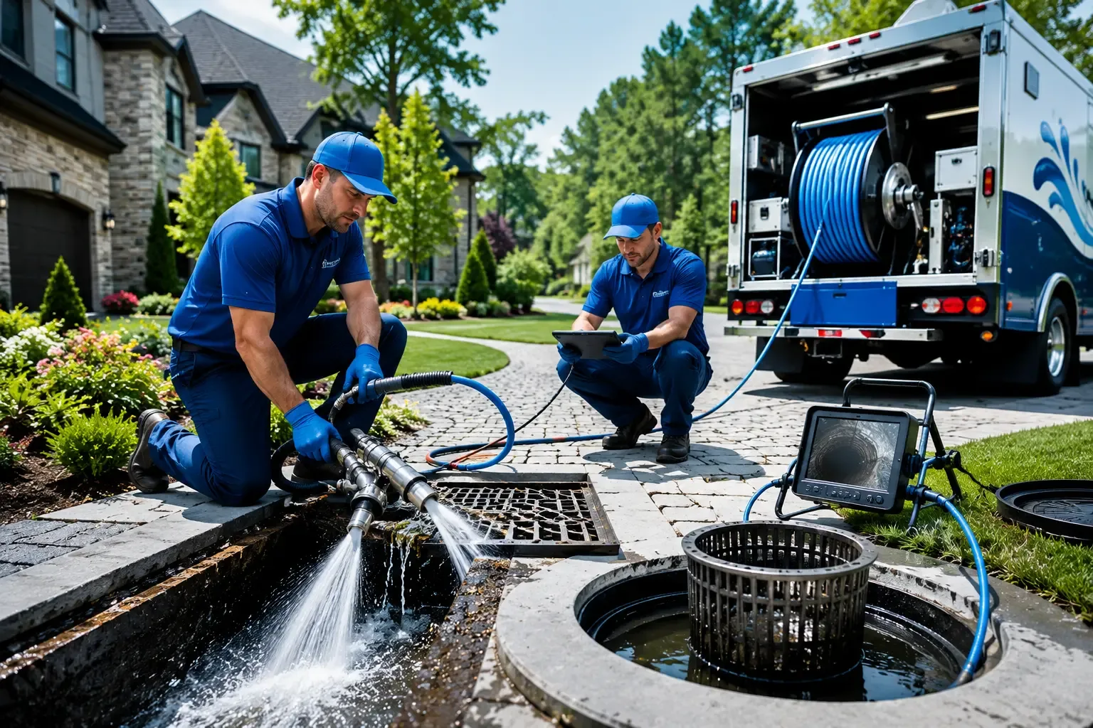 Local outdoor drain cleaning professionals in Luna Pier, MI